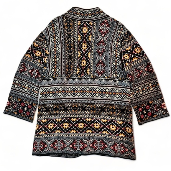 ALDOMARTINS ANTHROPOLOGIE Oslo Sweater Coat Medium - Picture 4 of 7